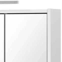 Badezimmer Spiegelschrank in Weiß - Seriacus