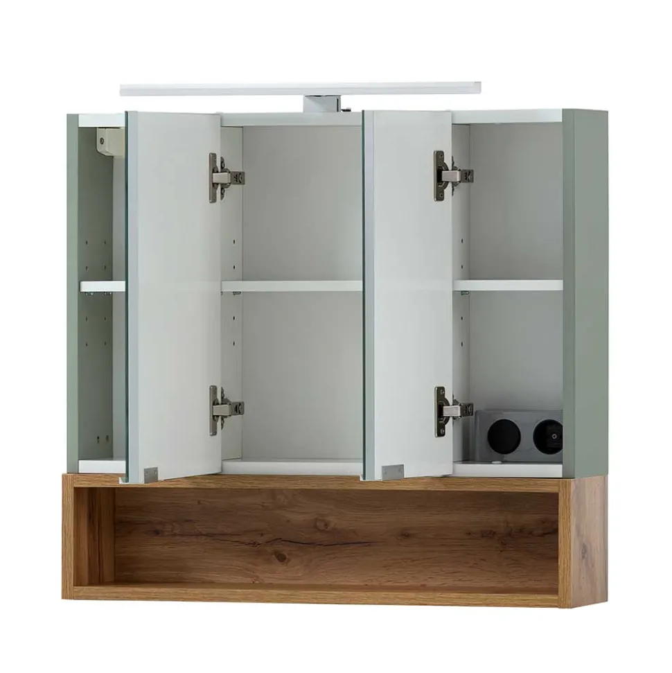 Badezimmer Spiegelschrank mit offenem Fach - Liz