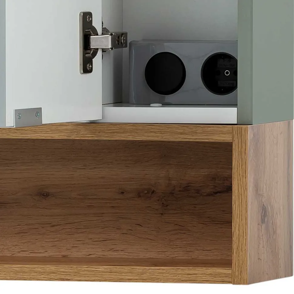 Badezimmer Spiegelschrank mit offenem Fach - Liz