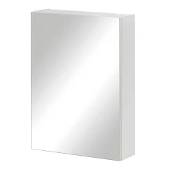 Badezimmer Spiegelschrank in Weiß 1-türig - Etravia I