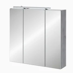 Badezimmer Spiegelschrank in Grau - Grandiova