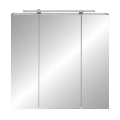 Badezimmer Spiegelschrank in Grau - Grandiova