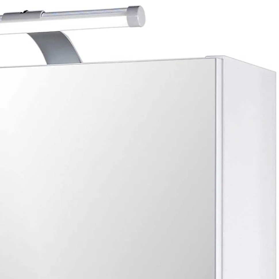 Badezimmer Spiegelschrank mit zwei Türen & LED - Bagaci