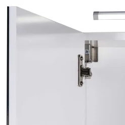 Badezimmer Spiegelschrank mit zwei Türen & LED - Bagaci