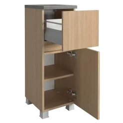 Badezimmer Unterschrank in Eiche Hell - Leitha