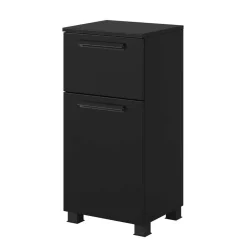 Badezimmer Unterschrank in Schwarz - Ostoro