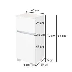 Badezimmer Unterschrank stehend oder hängend - Vrendina