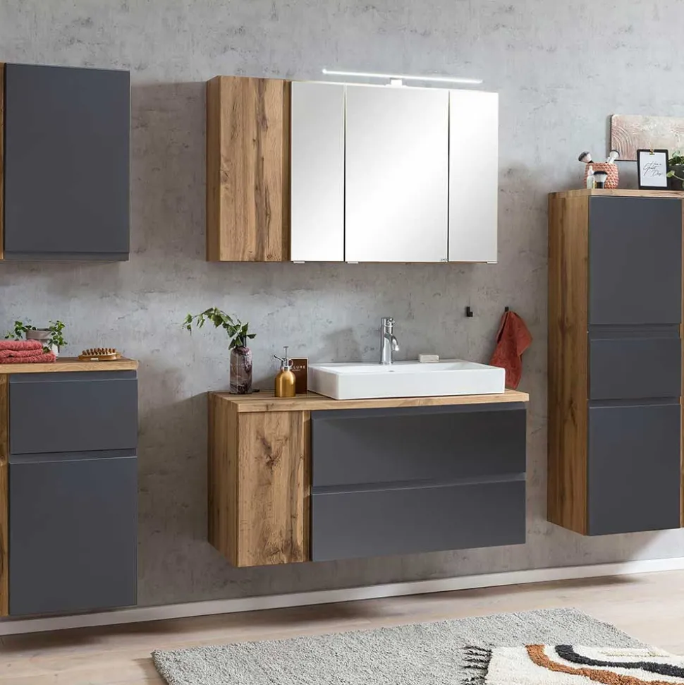 Badezimmer Waschplatz 105 cm breit - Jambi I (zweiteilig)