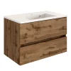 Badezimmer Waschplatz in Holz Optik - Iliam