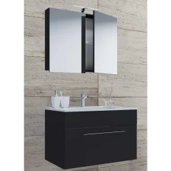 Badezimmer Waschplatz Möbelset - Gloriella (zweiteilig)