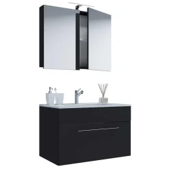Badezimmer Waschplatz Möbelset - Gloriella (zweiteilig)