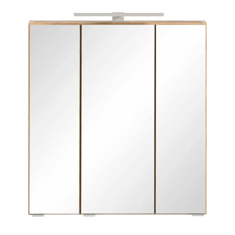 Badezimmer Waschplatz und Hochschrank - Jambi II (dreiteilig)