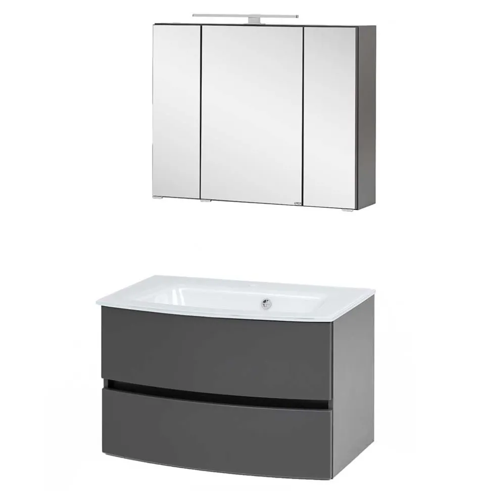 Badezimmer Waschtisch Kombination - Natarivos (zweiteilig)