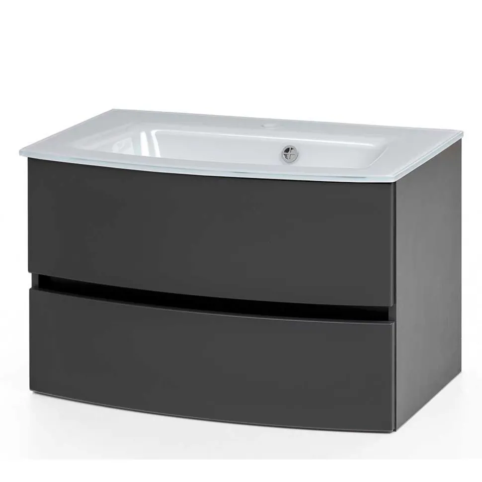 Badezimmer Waschtisch Kombination - Natarivos (zweiteilig)