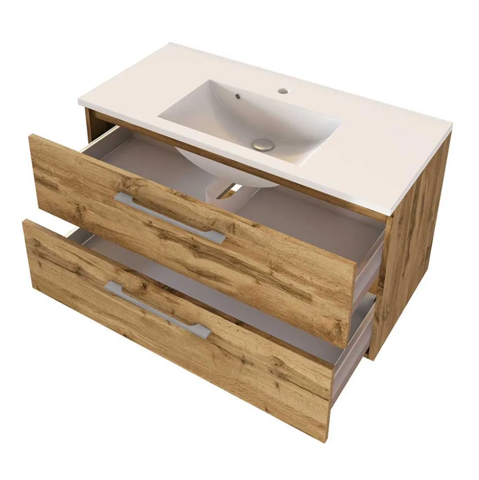 Badezimmer-Ausstattung im Set - Lemnas (fünfteilig)