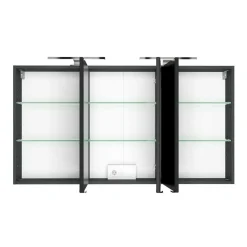 Badezimmer-Block mit Doppel-Waschtisch - Endely (fünfteilig)