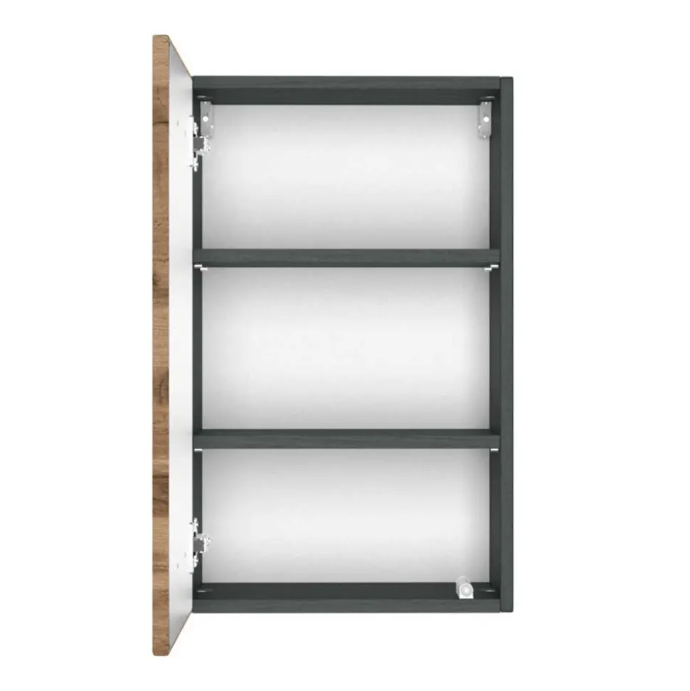 Badezimmer-Block mit Doppel-Waschtisch - Endely (fünfteilig)