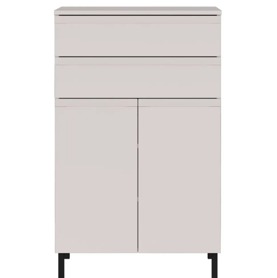 Badezimmer-Kommode in Hellgrau - Dadra