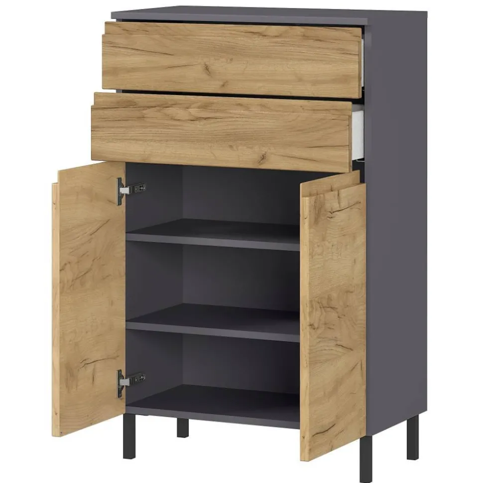 Badezimmer-Kommode in Wildeiche NB - Vignus