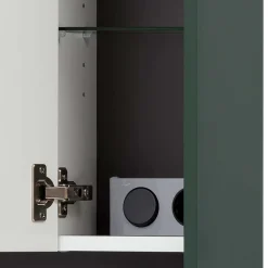 Badezimmermöbel in Dunkelgrün & Gold - Aqua (dreiteilig)