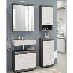 Badezimmermöbel Kombination modern - Nancys (vierteilig)
