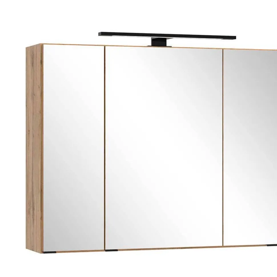 Badezimmermöbel Setangebot in Wildeiche - Crystoga (vierteilig)