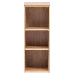 Badezimmerregal in Holzoptik Wildeiche - 3 Fächer - Tofias