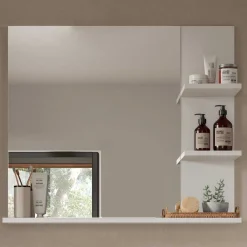 Badezimmerspiegel mit Ablagen - Hihat