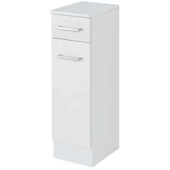 Badmöbel Basis-Set in Weiß - Skiranov (dreiteilig)