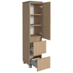 Badmöbel Block Einzelmöbel Set - Leitha (fünfteilig)