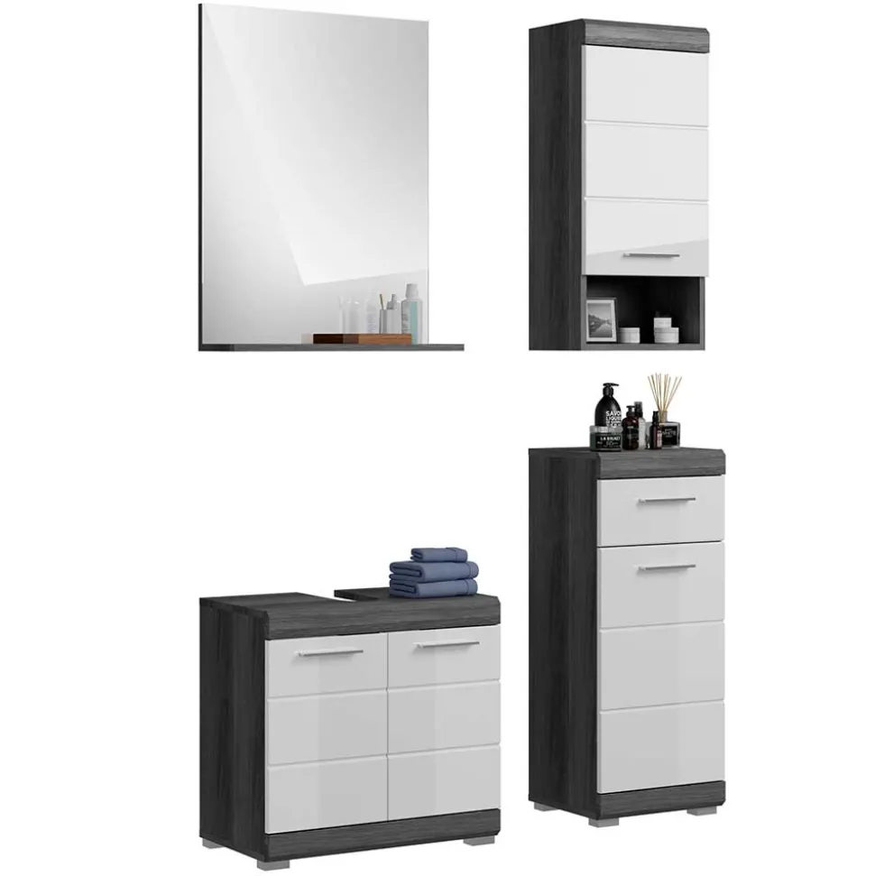 Badmöbel Einrichtung komplett - Nancys (vierteilig)