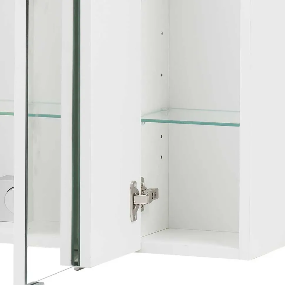 Badmöbel in Weiß Kombination - Mesciria (dreiteilig)