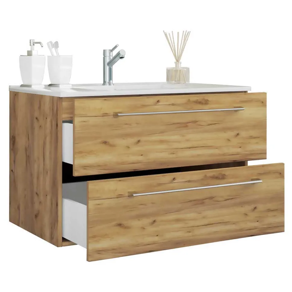 Badmöbel Kombination - Wandmontage - Karin (vierteilig)