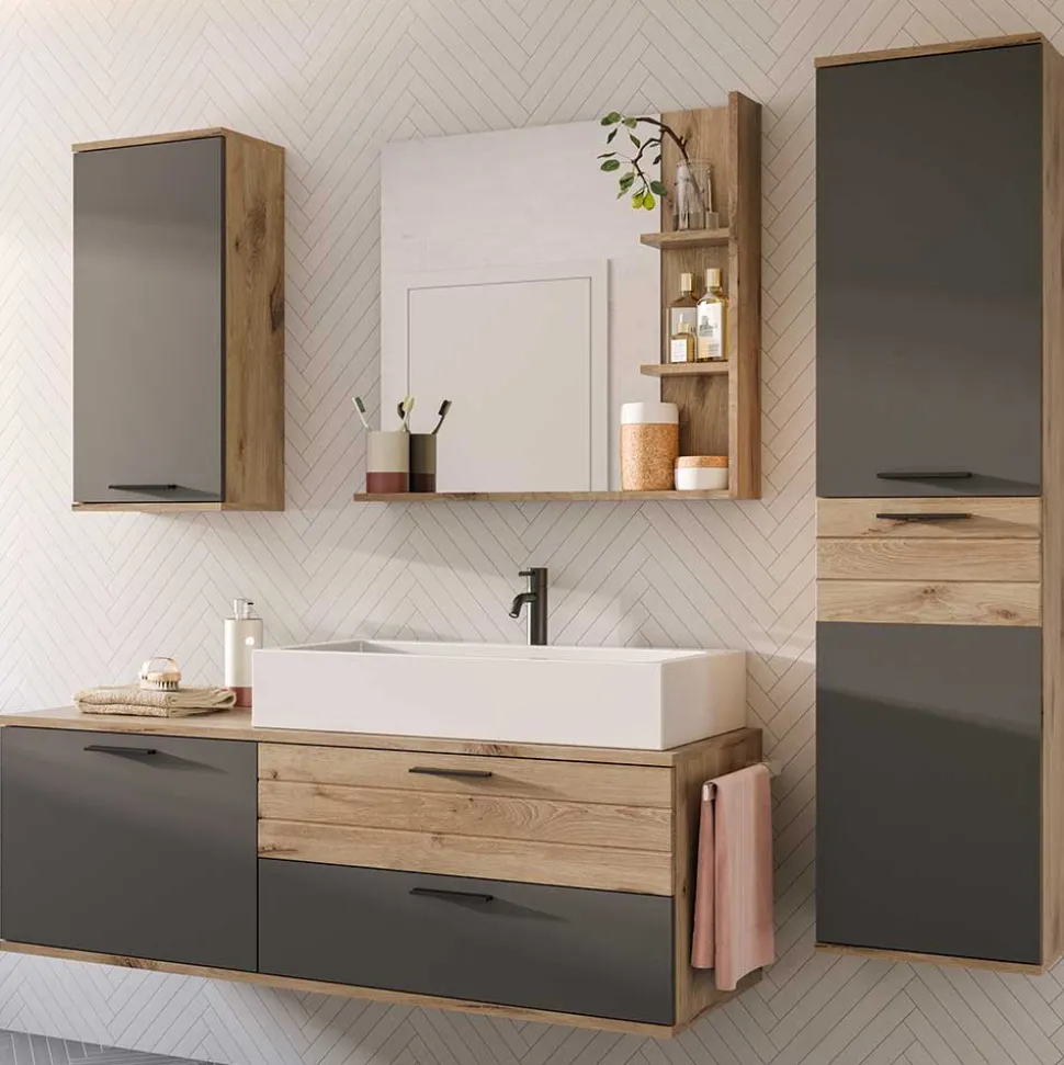 Badmöbel Kombination hängend - Depart (vierteilig)