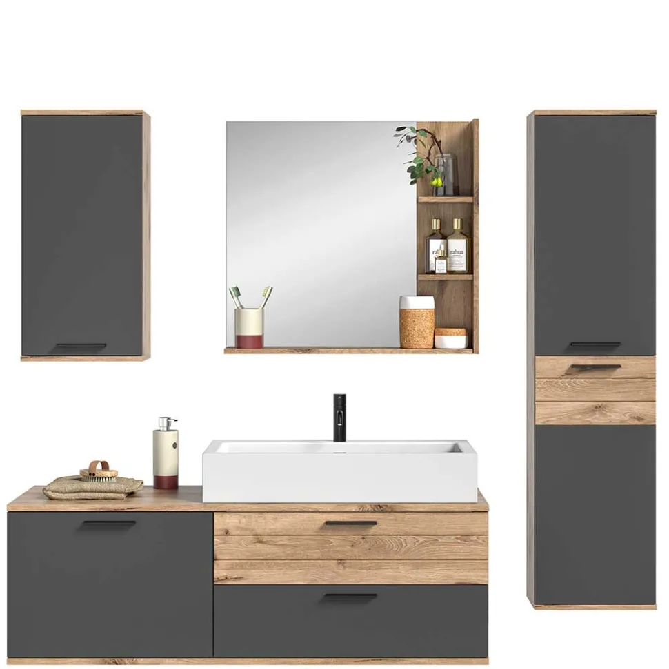 Badmöbel Kombination hängend - Depart (vierteilig)