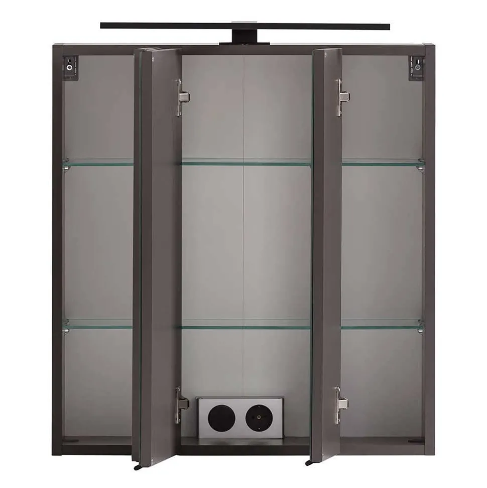 Badmöbel Kombination zweifarbig - Novelya (fünfteilig)