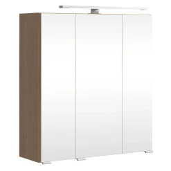 Badmöbel Komplettset in Eiche Hell - Leitha (fünfteilig)