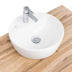 Badmöbel mit Baumkante Optik Set - Tofias (dreiteilig)