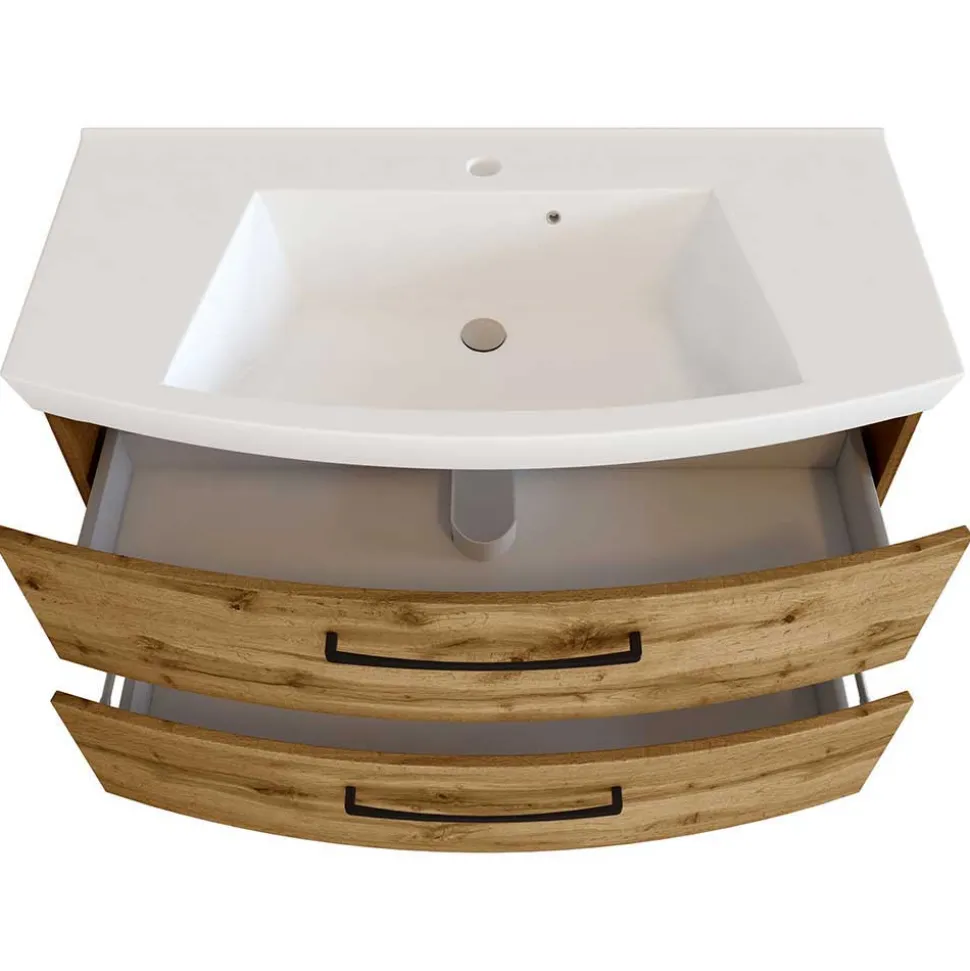 Badmöbel Programm Wildeiche - Arazony (fünfteilig)