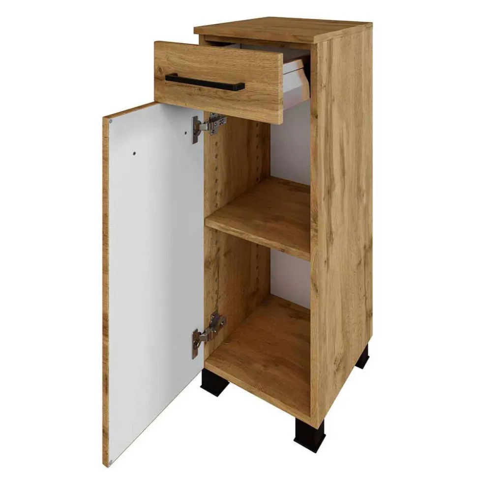 Badmöbel Programm Wildeiche - Arazony (fünfteilig)