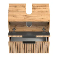 Badmöbel Schränke & Spiegel Set - Crystoga (vierteilig)