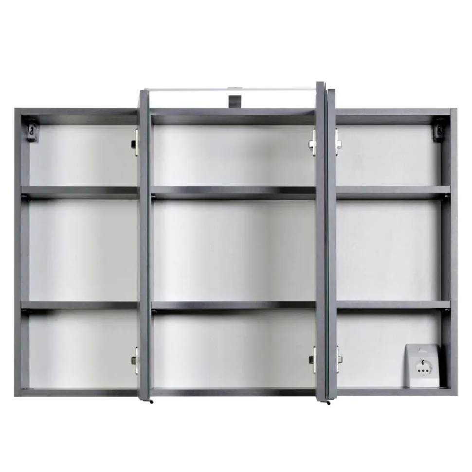 Badmöbel Set Darina in Eiche Grau (vierteilig)