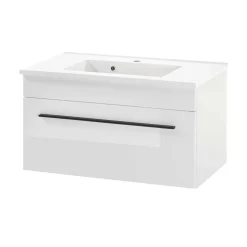 Badmöbel Set mit 2x Hochschrank - Ingmesan (vierteilig)