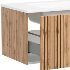 Bad-Möbel Zusammenstellung modern - Crystoga (vierteilig)