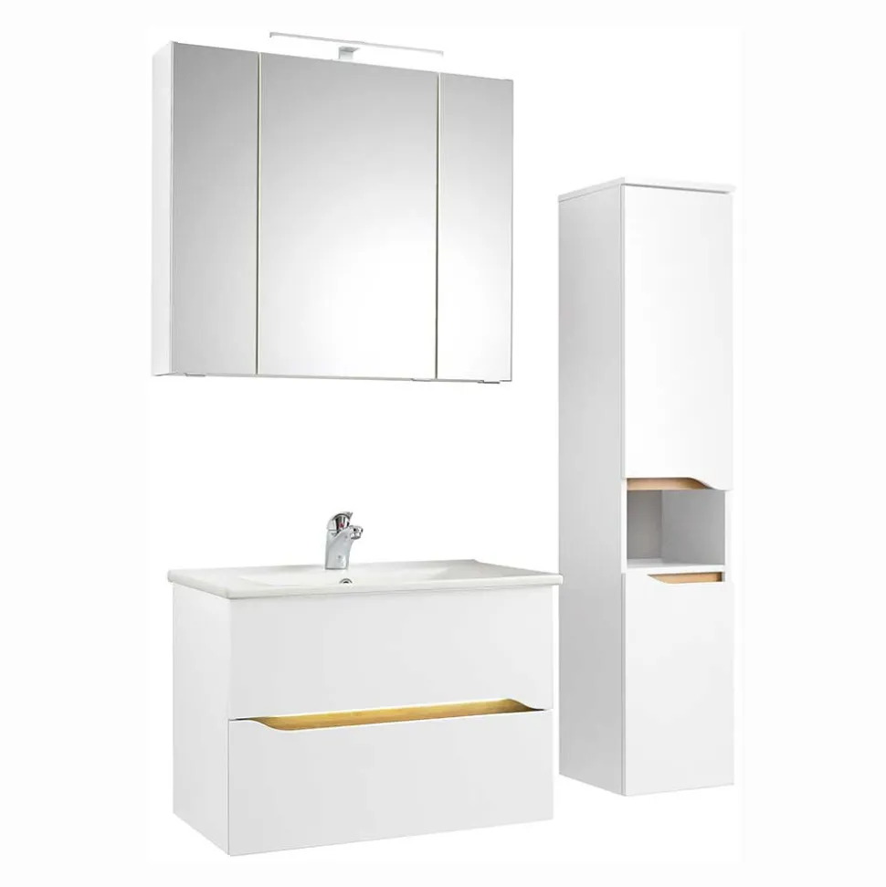 Badmöbelkombi hängend - Zenata (dreiteilig)