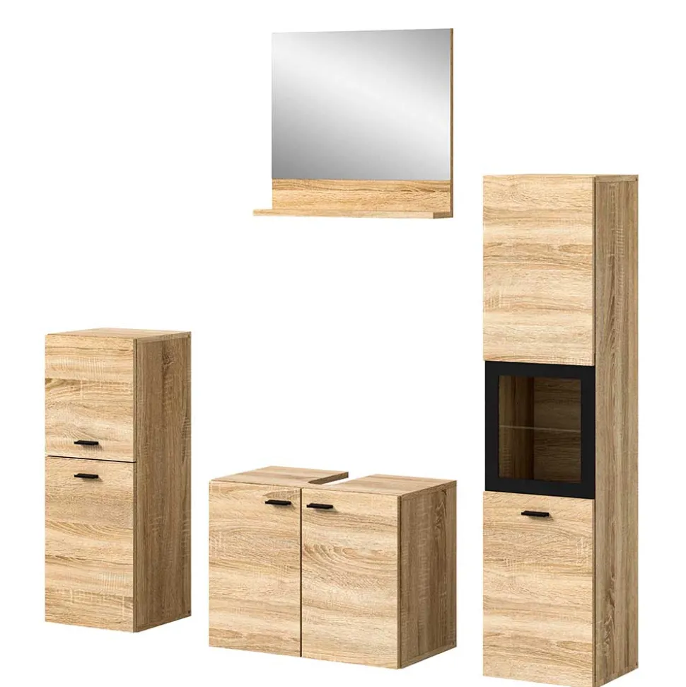 Badmöbelset komplett - Hoxtona (vierteilig)