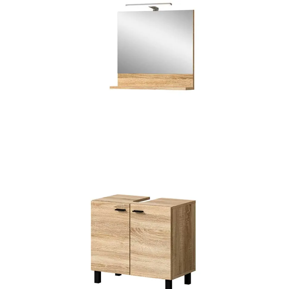 Badmöbelset komplett - Hoxtona (vierteilig)