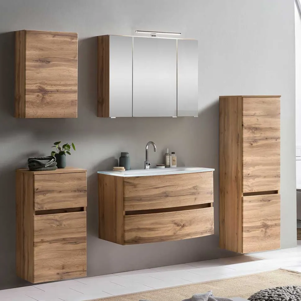 Badprogramm Möbelset in Wildeiche - Neuzera (fünfteilig)