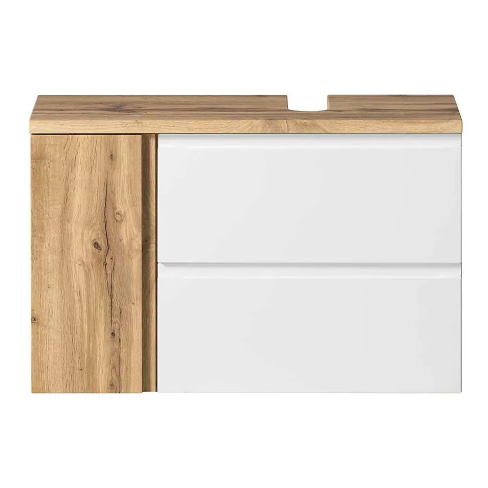 Badschrank für Waschbecken in der Größe 85x59x35 cm - Eight