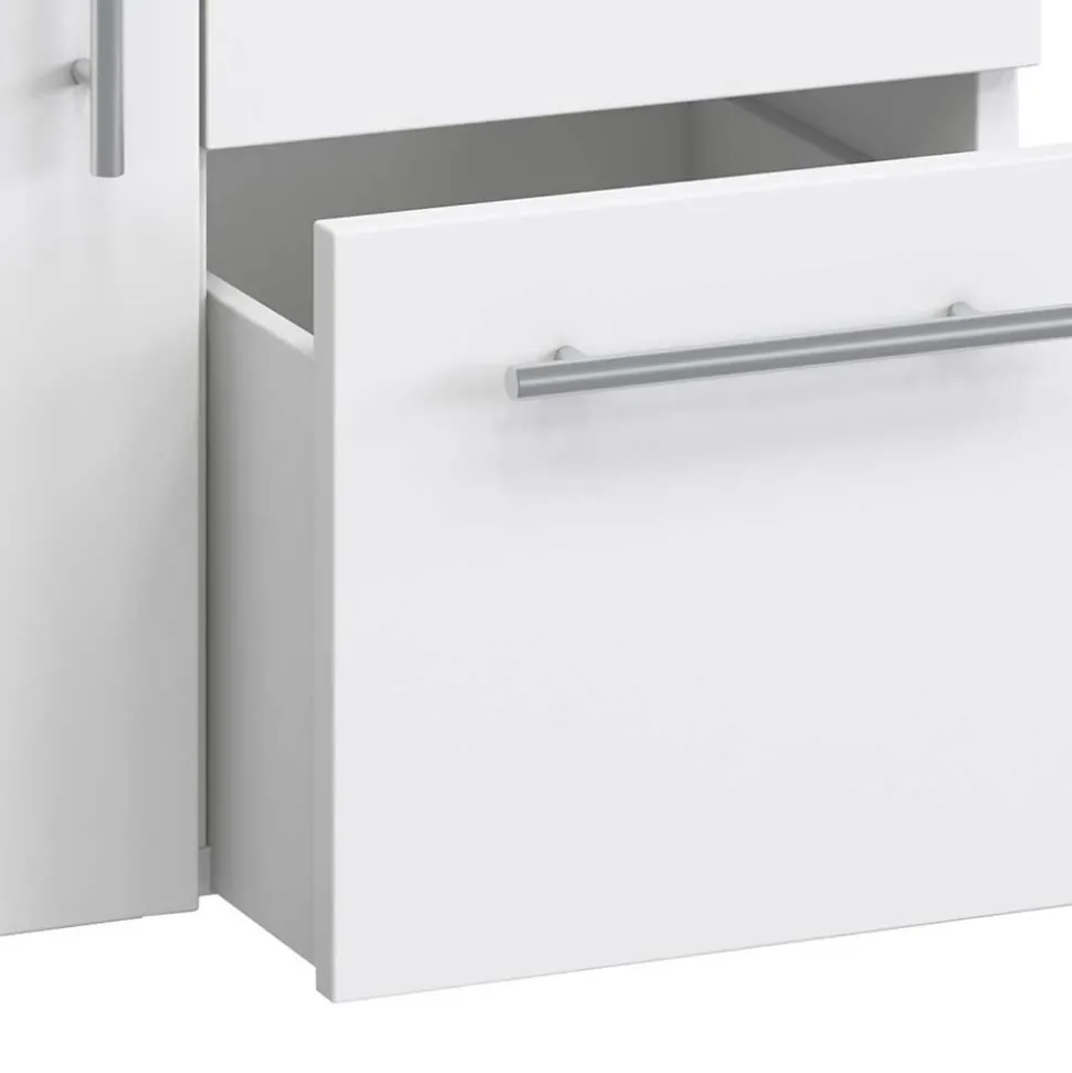 Badschrank fürs Waschbecken in Weiß - Sua